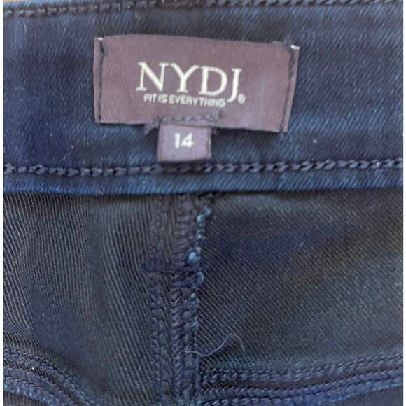 NYDJ Women's Straight Leg Jeans - Dark Blue - Picture 5 of 8